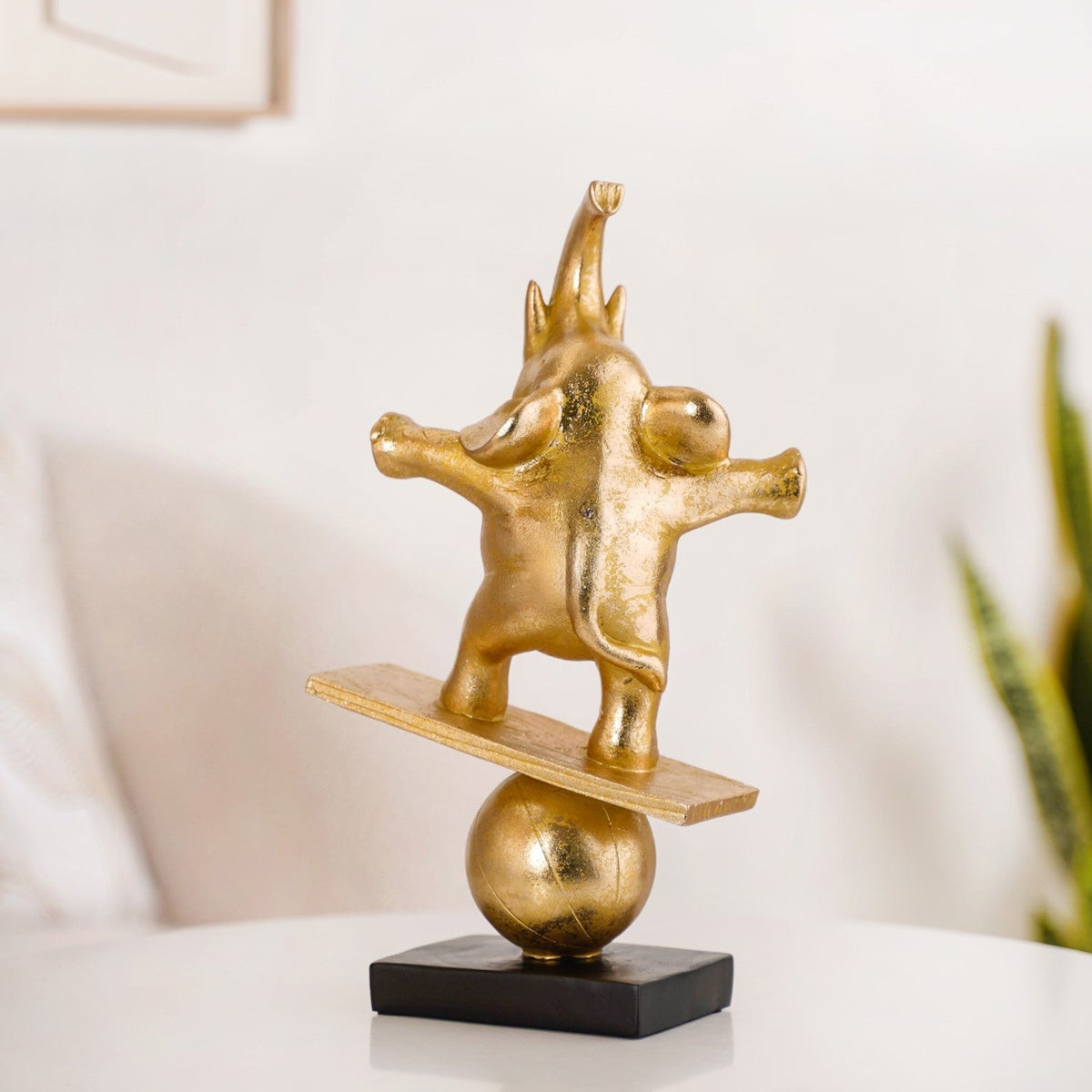 Seesaw Elephant Desk Ornament