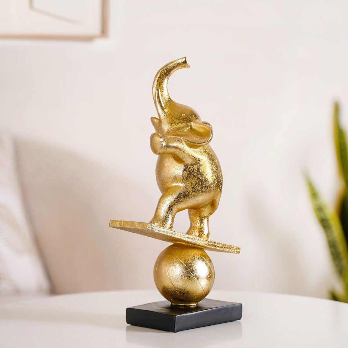 Seesaw Elephant Desk Ornament