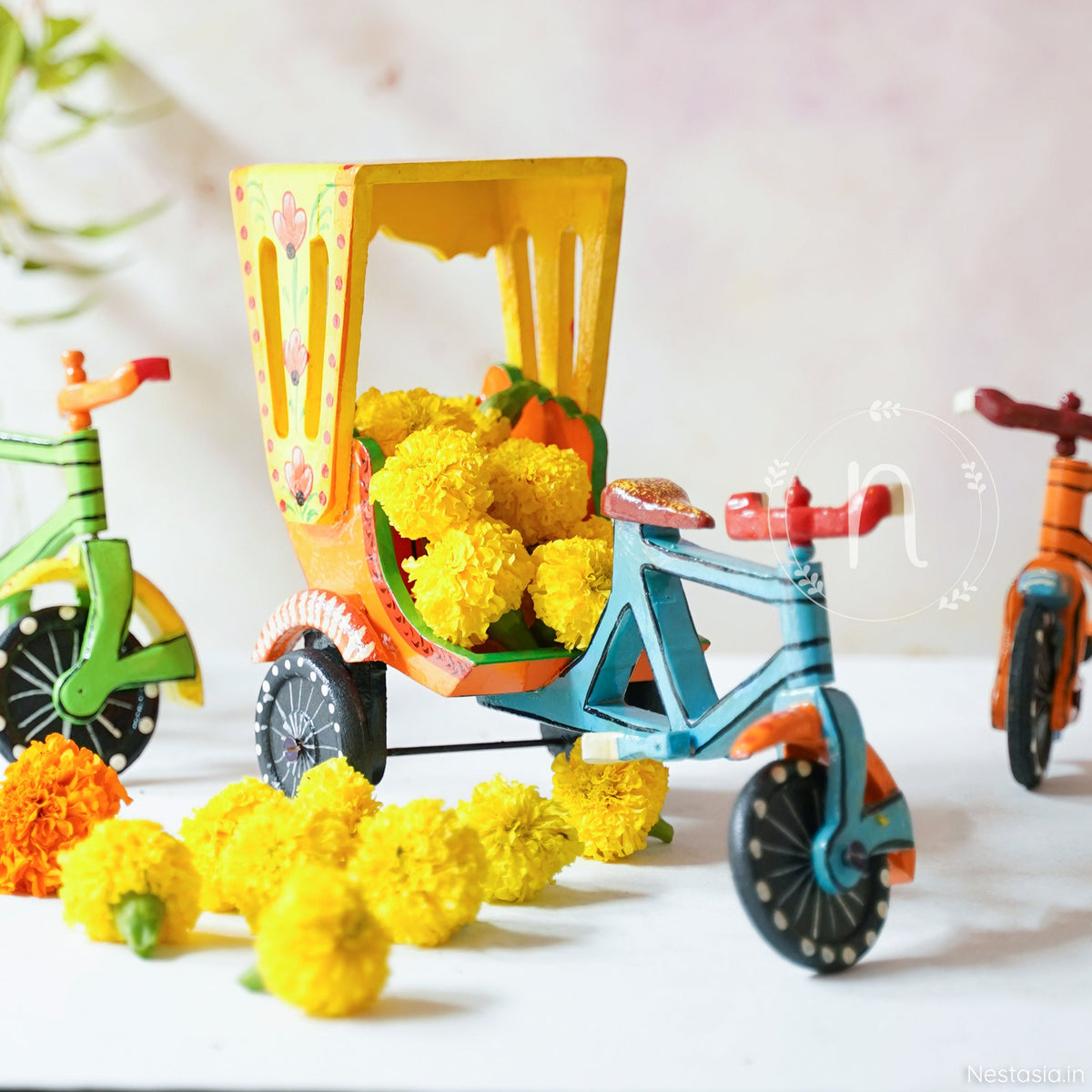 Wooden Rickshaw