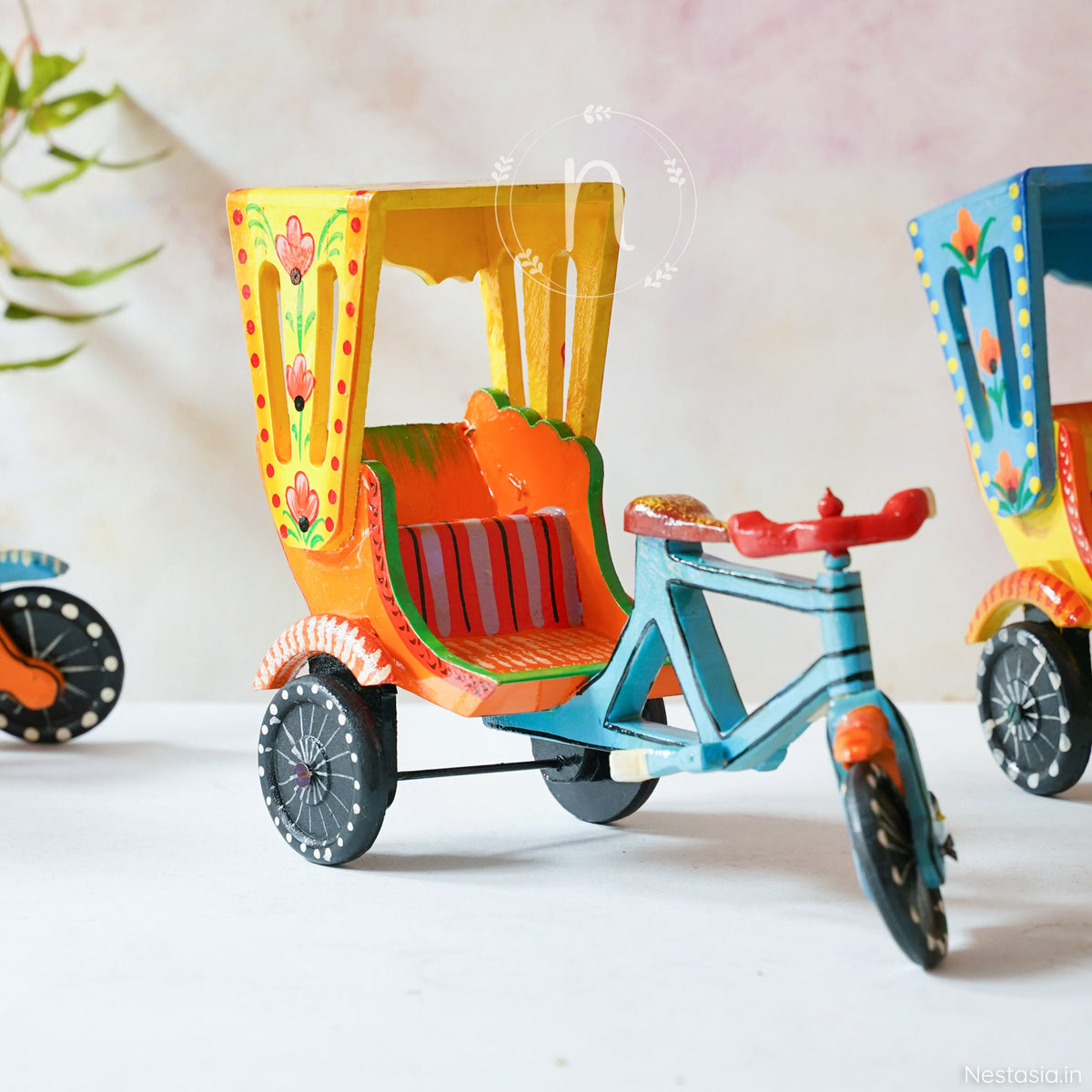 Wooden Rickshaw