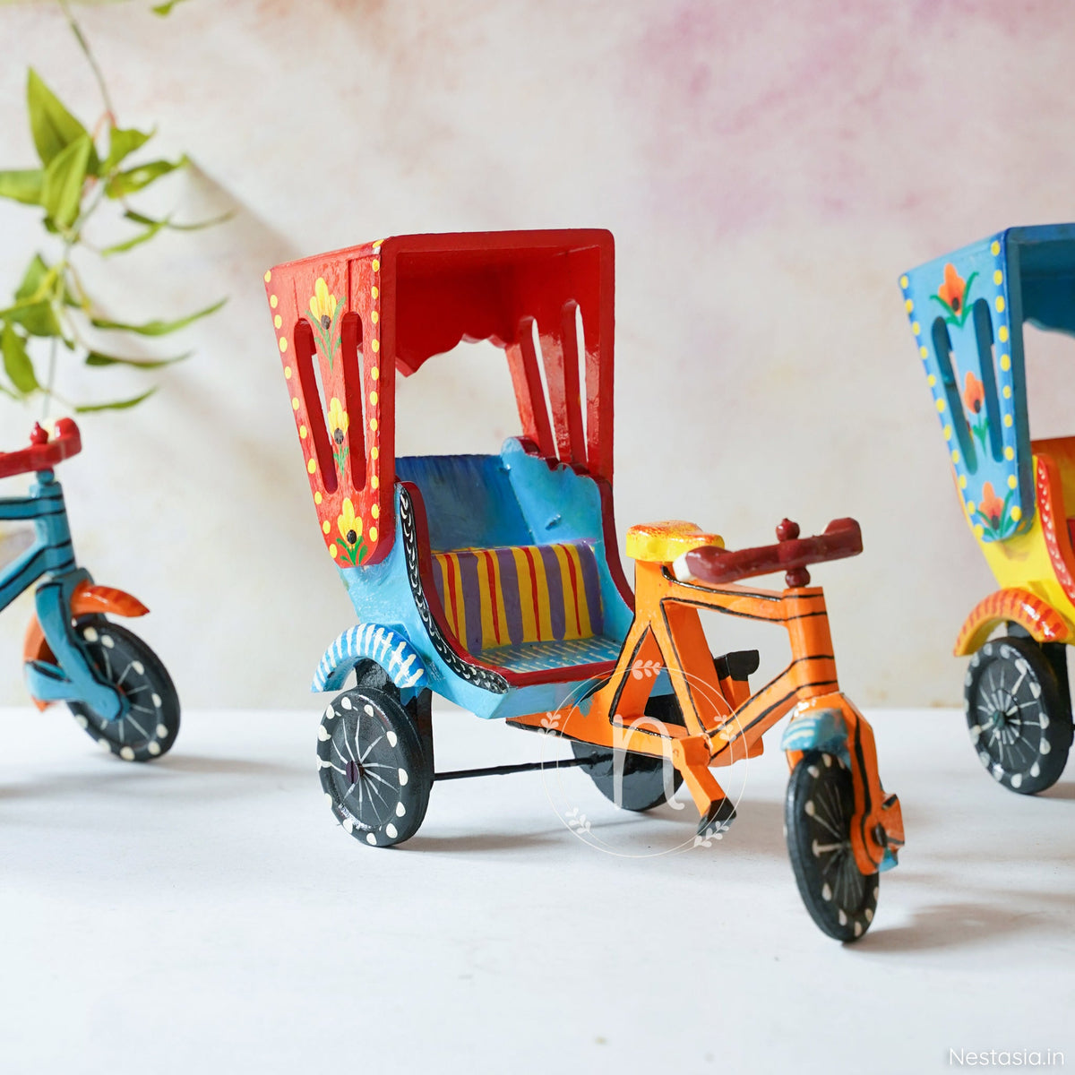 Wooden Rickshaw