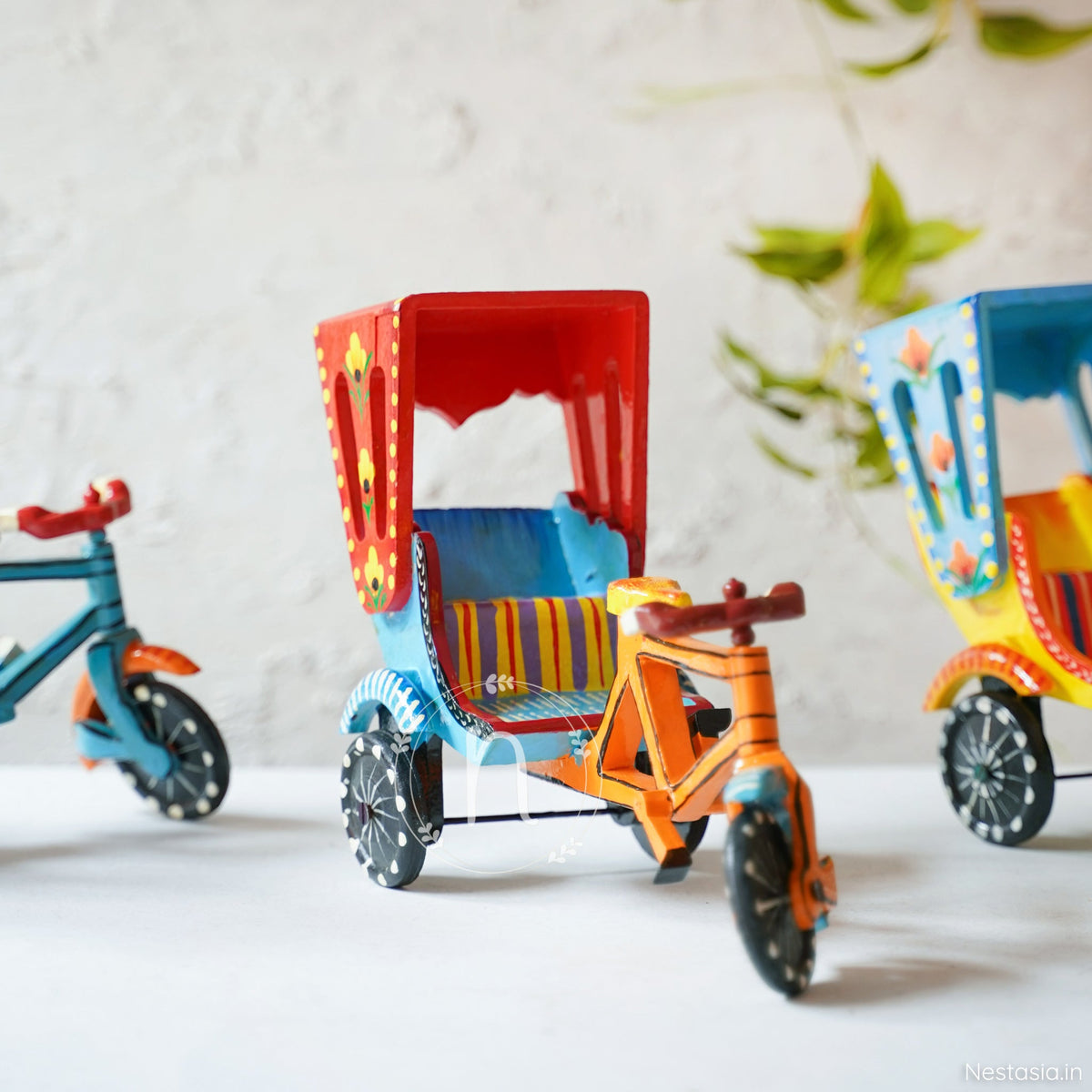 Wooden Rickshaw