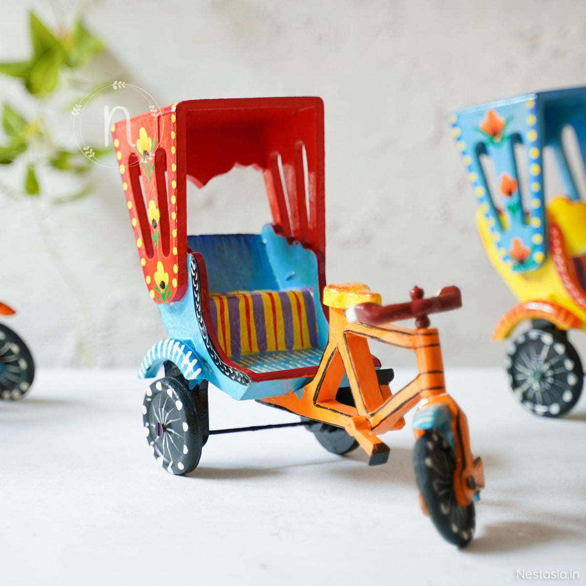 Wooden Rickshaw
