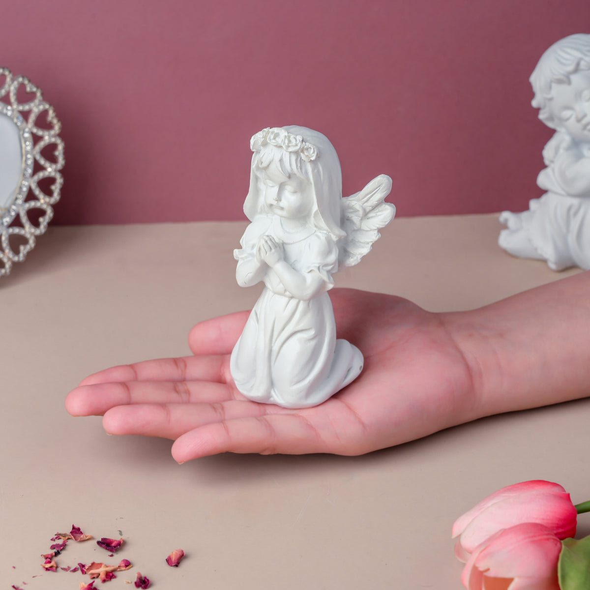 Angel Statue Girl Praying