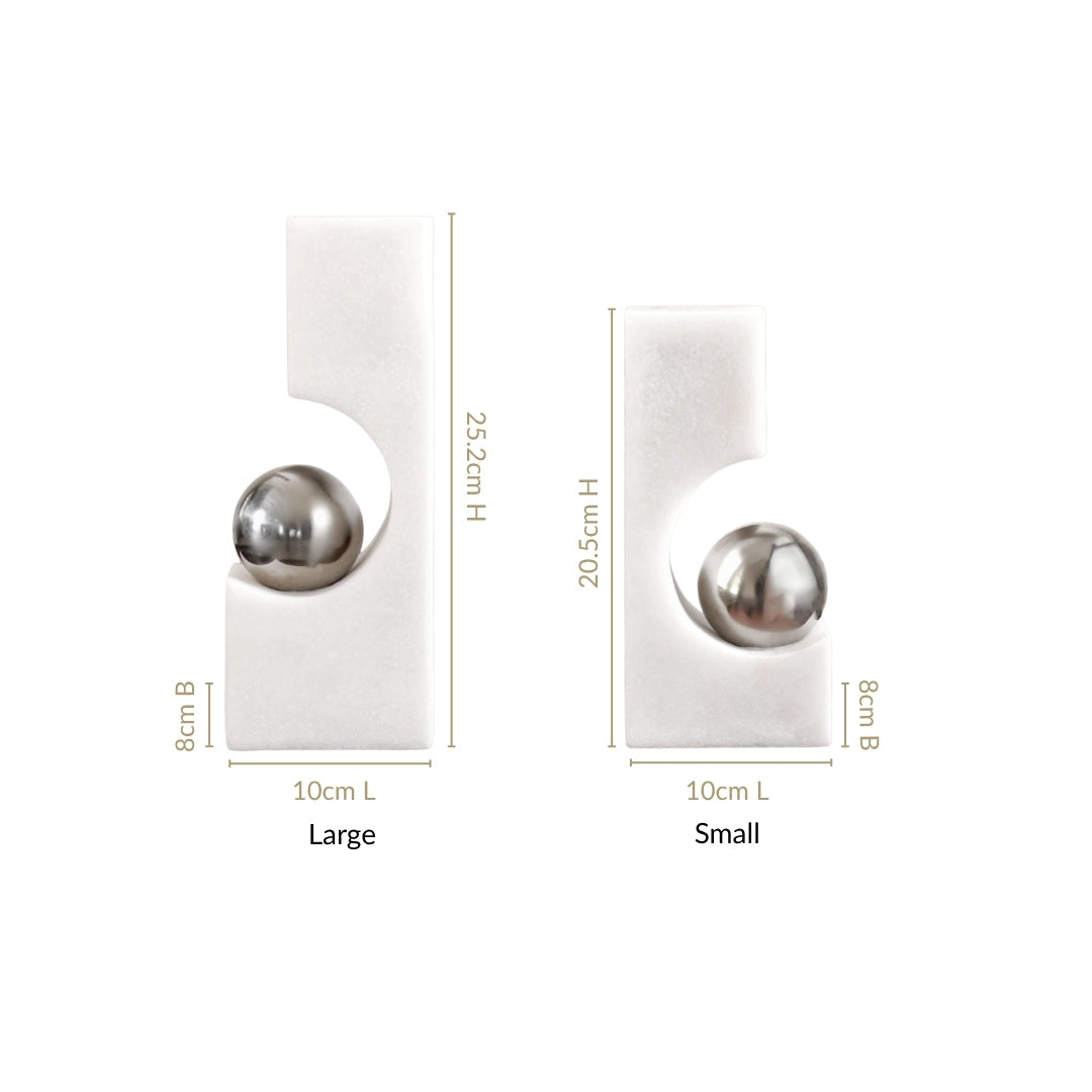 Equilibrium Decorative Bookend Sculpt Set