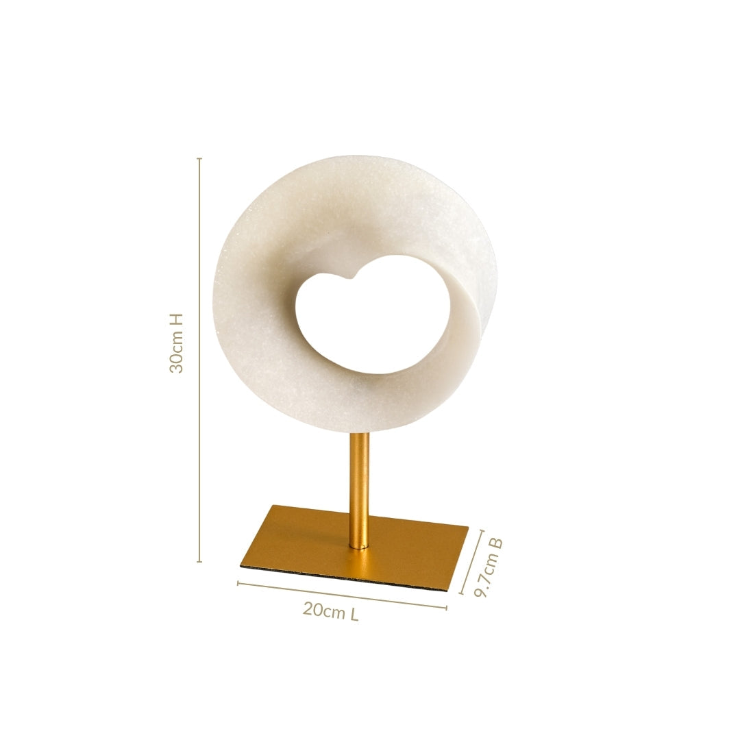 Eternal Loop Resin Table Decor