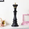 Chess King Showpiece Black 15 Inch