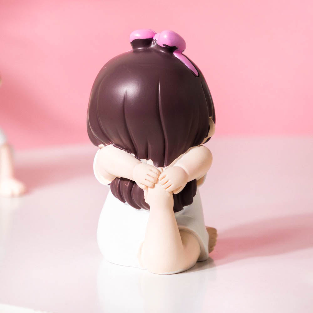 Adorable Yoga Girl Decor Showpiece