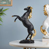 Horse Sculpture Decor Object Black 11.5 Inch
