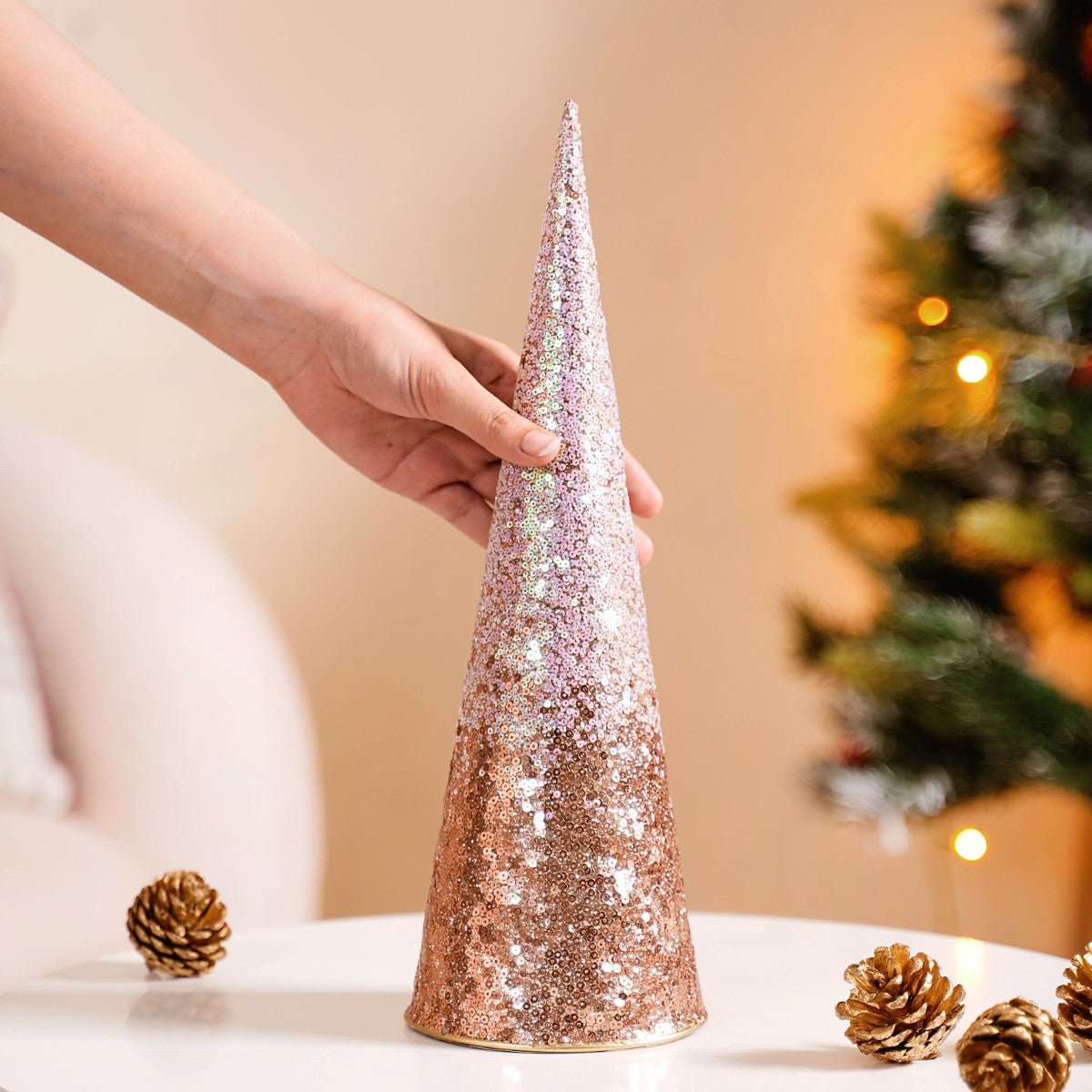 Dazzling Christmas Tree Table Top Decoration