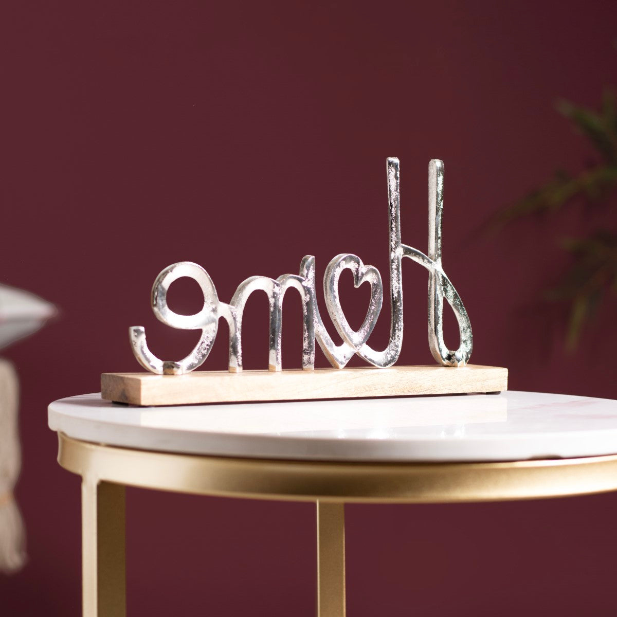 Home Lettering Showpiece For Living Room Decor