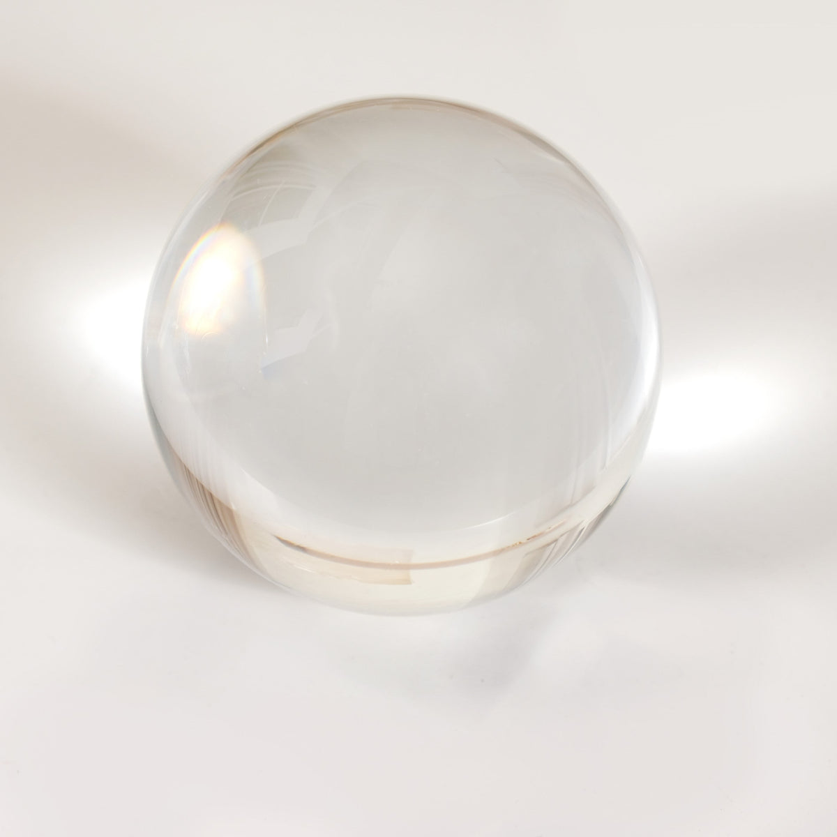 Decorative Hand Holding Crystal Figurine