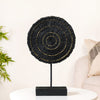 Modern Mystique Decor Showpiece Black