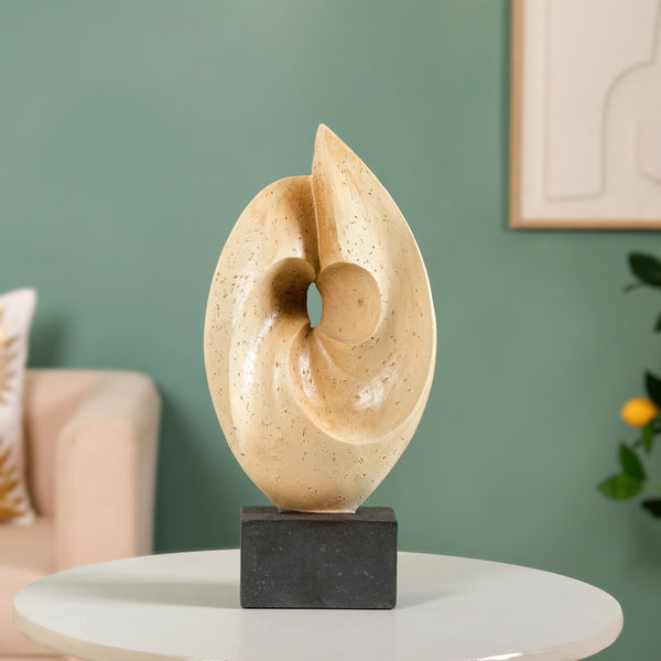 Sculptural Modern Tabletop Ornament Showpiece